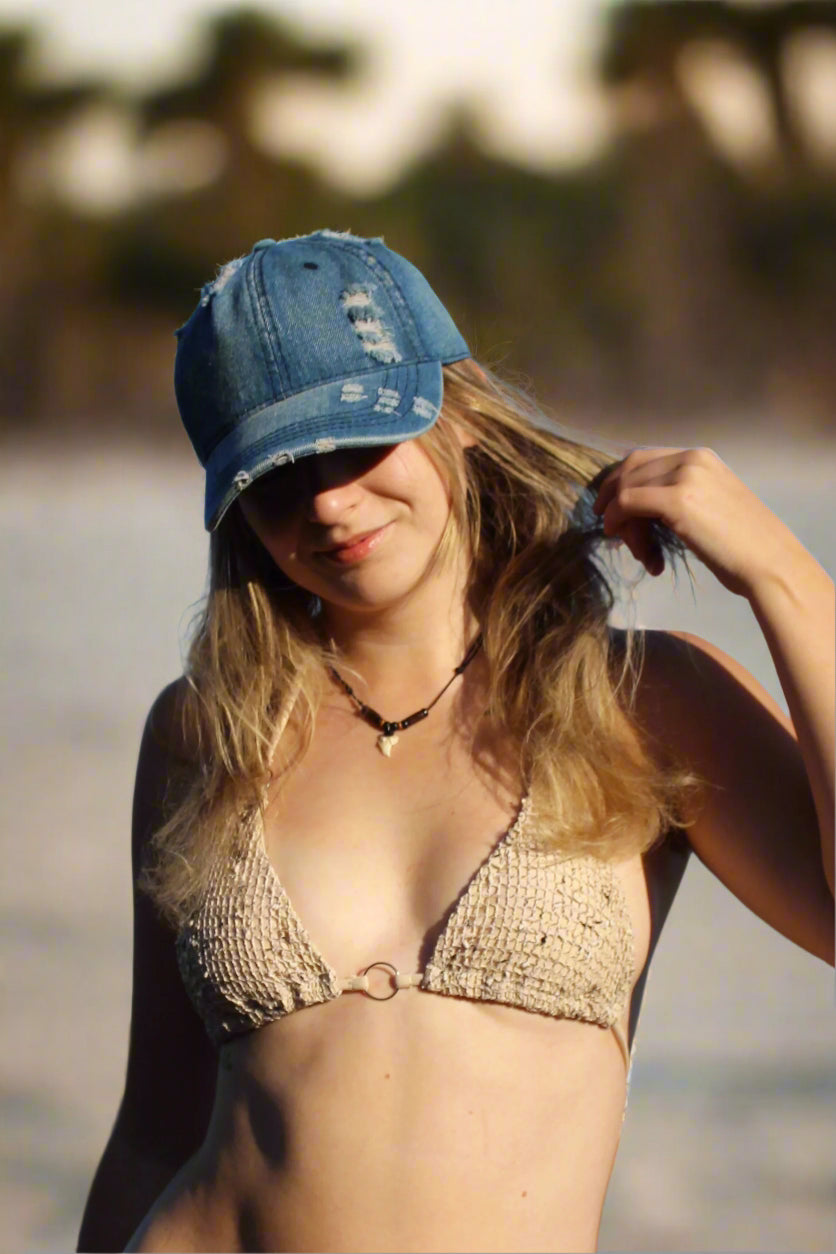 Denim Cap