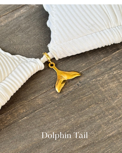 Stainless Steel Waterproof Bikini Charms