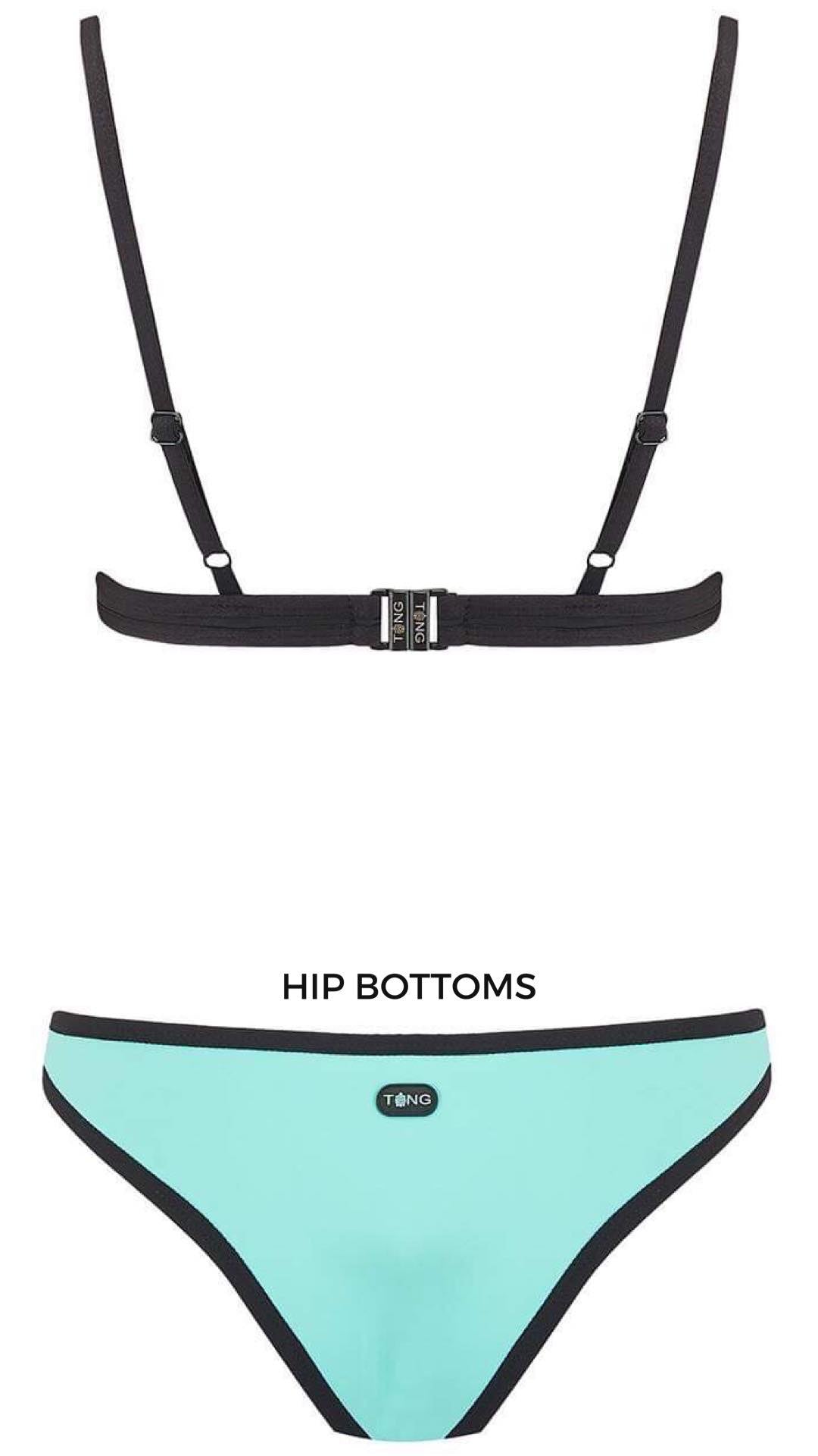 Le Morne Mint Hip Bottoms