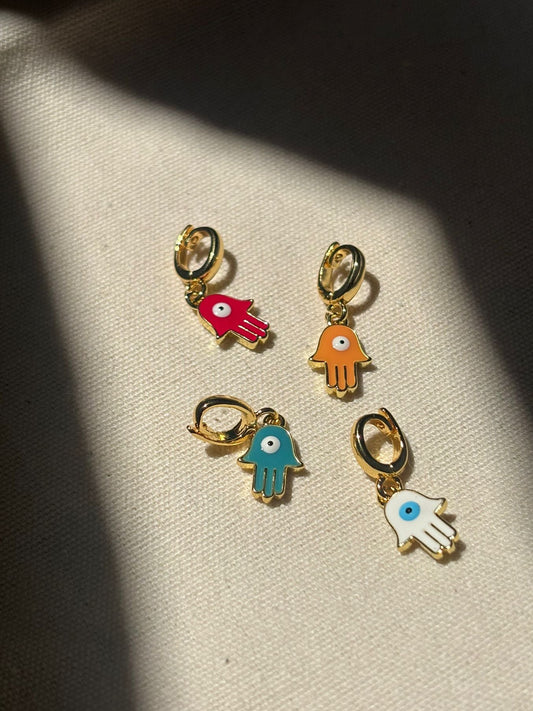 Evil Eye Hamsa Collection -  Stainless Steel Waterproof Bikini Charms