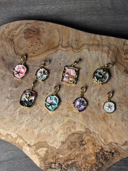 Secret Garden Stainless Steel Waterproof Bikini Charms