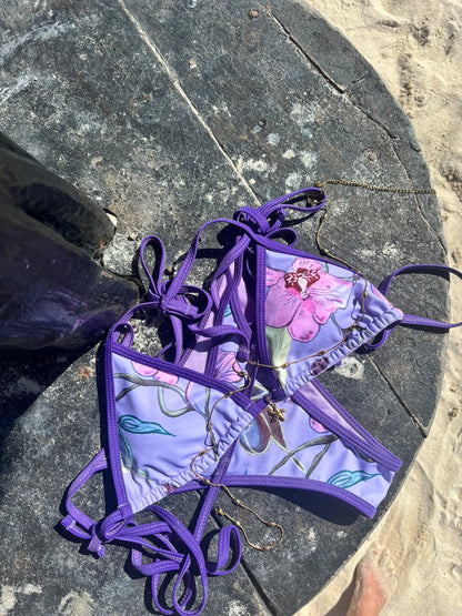 Lilac Orchid Bloom - Reversible Top